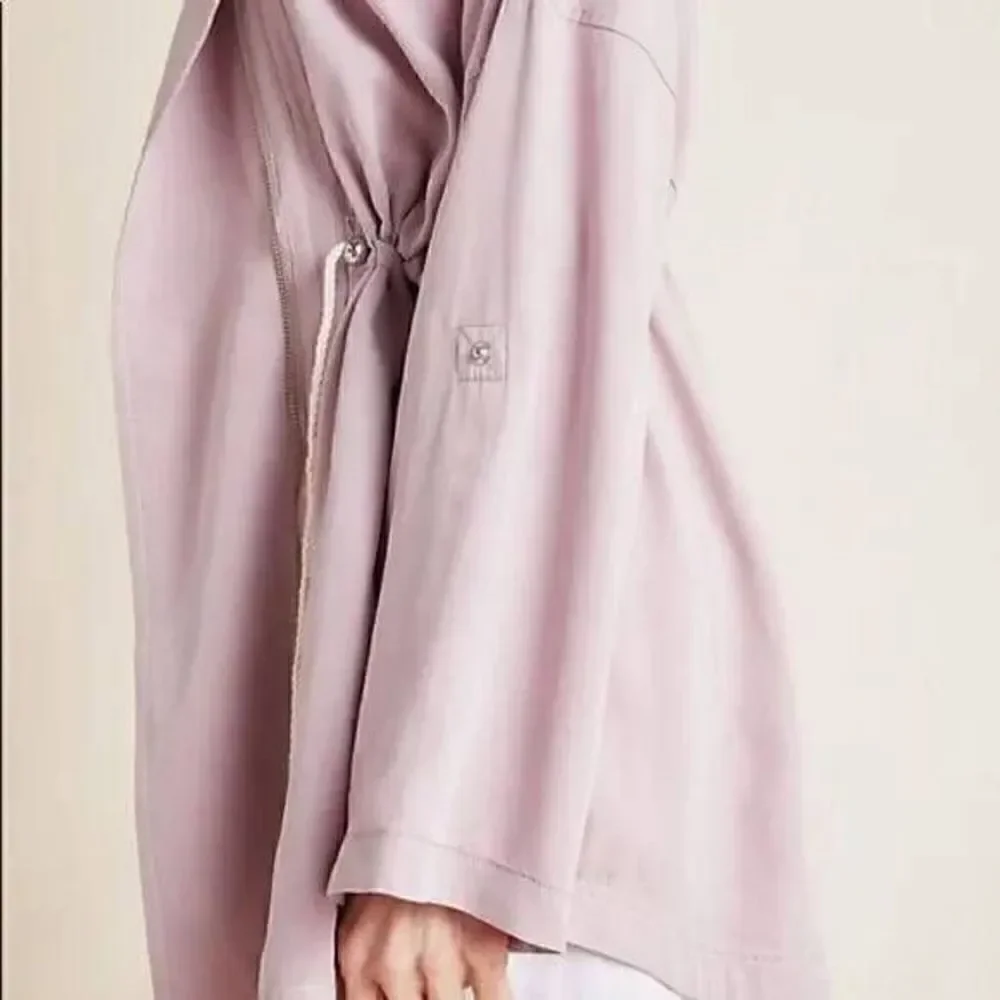 Anthropologie Danuta Cupro Jacket Oversized Lilac Size M/L